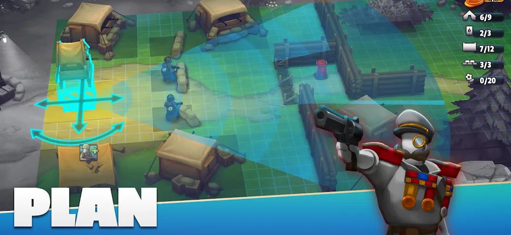 GUNS UP! Mobile War Strategy MOD APK скачать на Андроид — Безлимитные ресурсы и мощная армия — скриншот 2 GUNS UP! Mobile War Strategy MOD APK скачать на Андроид — Безлимитные ресурсы и мощная армия — скриншот 2