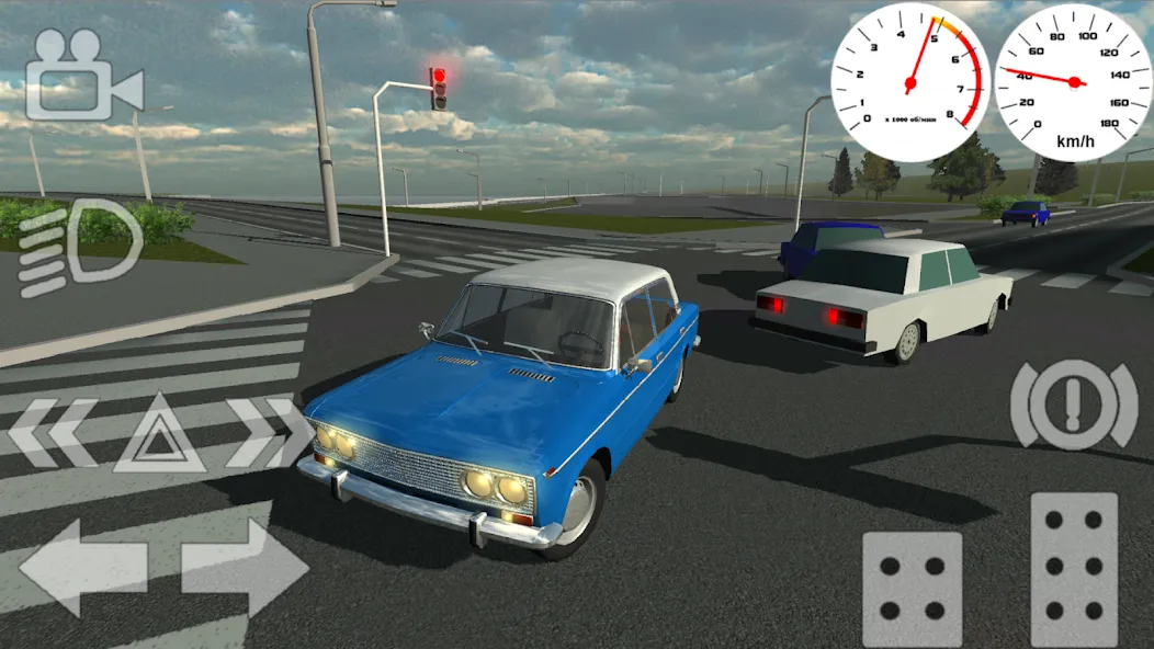 Russian Classic Car Simulator (Мод: Безлимитные деньги и все машины) — скачать на Андроид — скриншот 4
