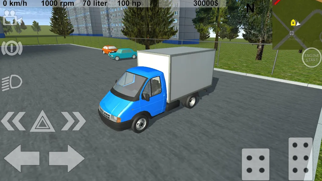 Скачать Russian Light Truck Simulator — Безлимитные деньги и топливо — скриншот 1 Скачать Russian Light Truck Simulator — Безлимитные деньги и топливо — скриншот 1