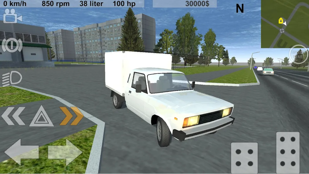 Скачать Russian Light Truck Simulator — Безлимитные деньги и топливо — скриншот 5 Скачать Russian Light Truck Simulator — Безлимитные деньги и топливо — скриншот 5