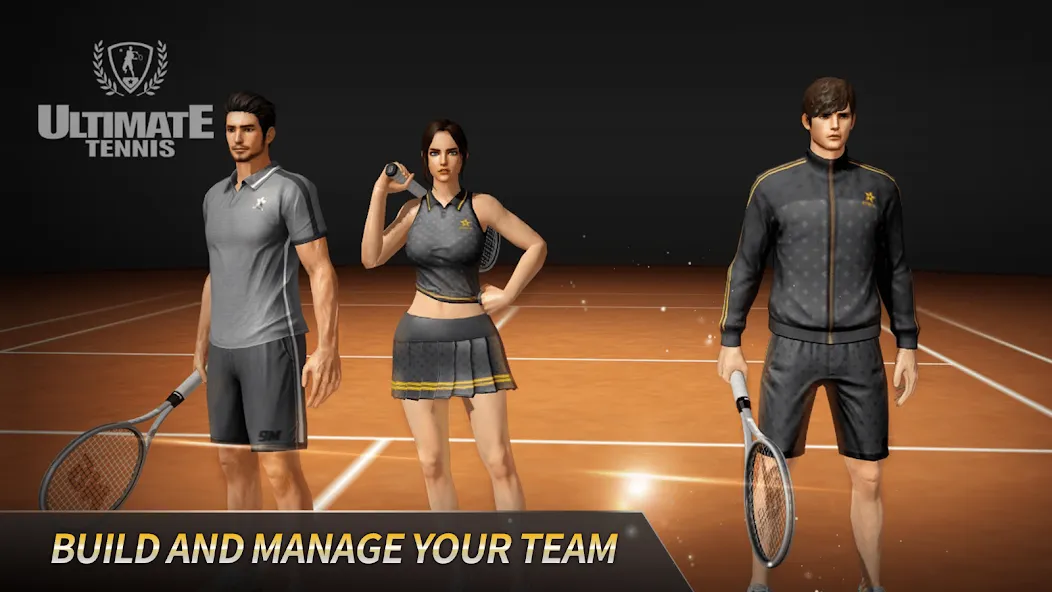 Ultimate Tennis: 3D online spo взломанный APK — Безлимитные деньги и энергия — скриншот 2 Ultimate Tennis: 3D online spo взломанный APK — Безлимитные деньги и энергия — скриншот 2
