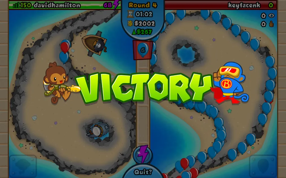 Bloons TD Battles MOD APK скачать на Андроид — Безлимитные деньги и все башни открыты — скриншот 3 Bloons TD Battles MOD APK скачать на Андроид — Безлимитные деньги и все башни открыты — скриншот 3