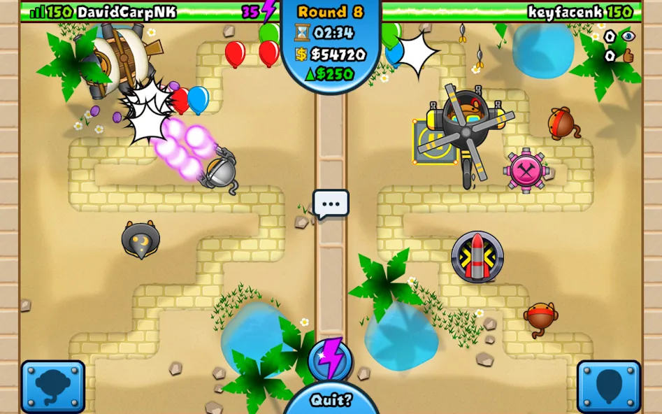 Bloons TD Battles MOD APK скачать на Андроид — Безлимитные деньги и все башни открыты — скриншот 5 Bloons TD Battles MOD APK скачать на Андроид — Безлимитные деньги и все башни открыты — скриншот 5
