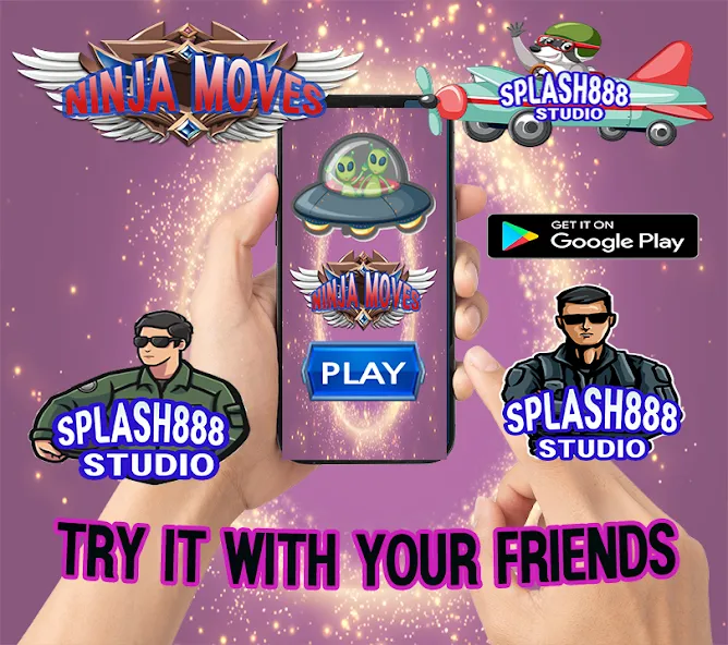 Ninja Move MOD APK: Неограниченная энергия и ловкость ниндзя — скриншот 3 Ninja Move MOD APK: Неограниченная энергия и ловкость ниндзя — скриншот 3