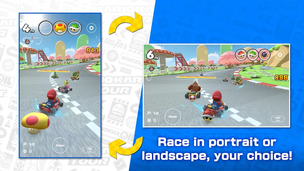Скачать Mario Kart Tour — Безлимитные монеты и разблокированы все карты — скриншот 3 Скачать Mario Kart Tour — Безлимитные монеты и разблокированы все карты — скриншот 3