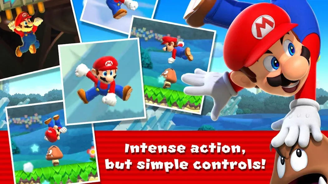 Скачать Super Mario Run Mod APK — Безлимитные монеты и разблокированы уровни — скриншот 2