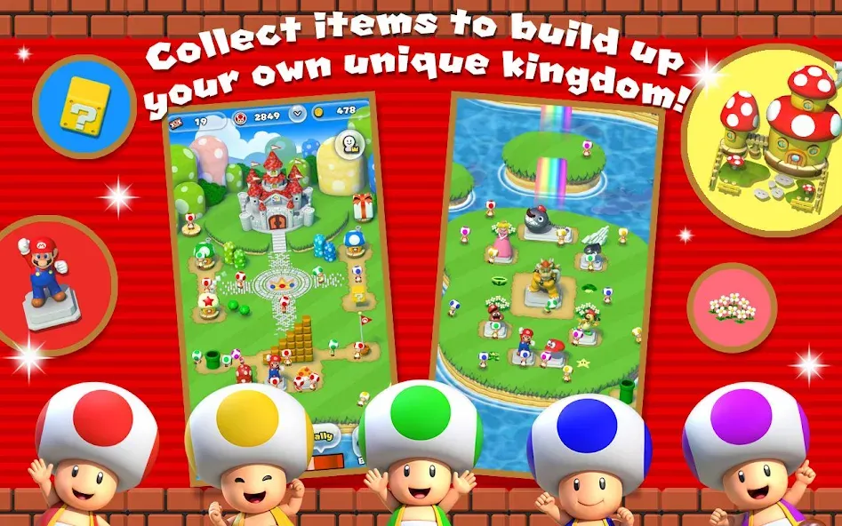 Скачать Super Mario Run Mod APK — Безлимитные монеты и разблокированы уровни — скриншот 5