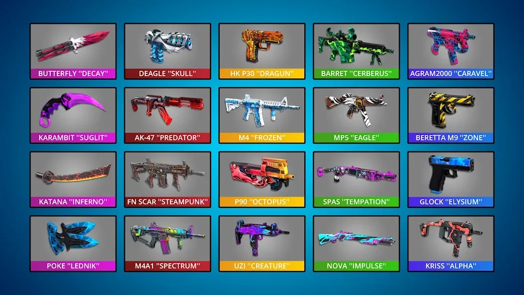POLYWAR: 3D FPS online shooter — скачать мод: Много денег и оружия — скриншот 3 POLYWAR: 3D FPS online shooter — скачать мод: Много денег и оружия — скриншот 3