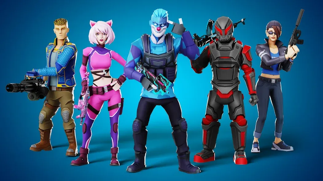 POLYWAR: 3D FPS online shooter — скачать мод: Много денег и оружия — скриншот 5 POLYWAR: 3D FPS online shooter — скачать мод: Много денег и оружия — скриншот 5