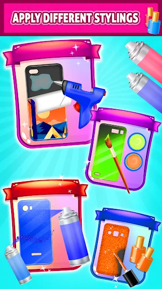 Скачать взлом Mobile Phone Case DIY — Больше дизайнов и быстрый заработок — скриншот 2
