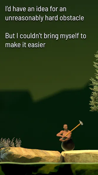 Getting Over It — последняя версия с модом (Бесконечные попытки и лёгкое прохождение) — скриншот 2 Getting Over It — последняя версия с модом (Бесконечные попытки и лёгкое прохождение) — скриншот 2