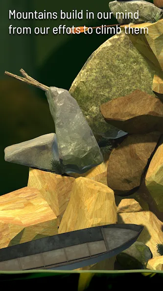 Getting Over It — последняя версия с модом (Бесконечные попытки и лёгкое прохождение) — скриншот 4 Getting Over It — последняя версия с модом (Бесконечные попытки и лёгкое прохождение) — скриншот 4