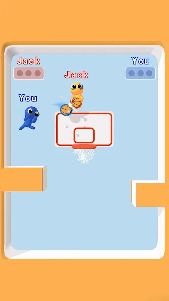 Скачать мод Basket Battle — Безлимитные монеты и усиленный бросок — скриншот 2 Скачать мод Basket Battle — Безлимитные монеты и усиленный бросок — скриншот 2