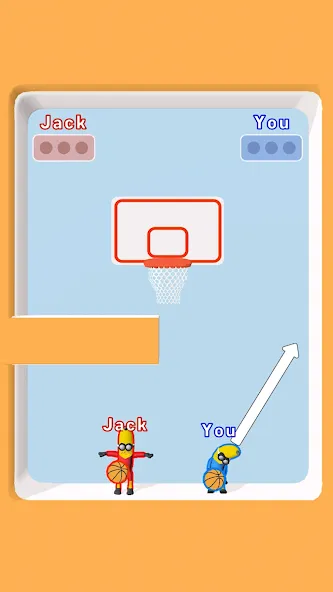 Скачать мод Basket Battle — Безлимитные монеты и усиленный бросок — скриншот 3 Скачать мод Basket Battle — Безлимитные монеты и усиленный бросок — скриншот 3