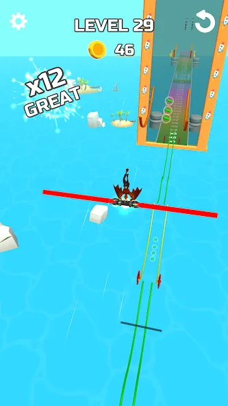 Stunt Rails (Мод: Безлимитные деньги и все вагоны) — скачать на Андроид — скриншот 3 Stunt Rails (Мод: Безлимитные деньги и все вагоны) — скачать на Андроид — скриншот 3