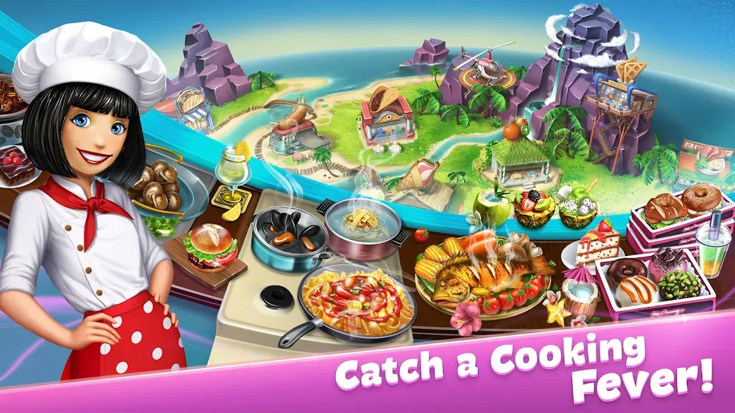 Скачать Cooking Fever: Restaurant Game последней версии — Безлимитные монеты и все рестораны открыты — скриншот 5 Скачать Cooking Fever: Restaurant Game последней версии — Безлимитные монеты и все рестораны открыты — скриншот 5