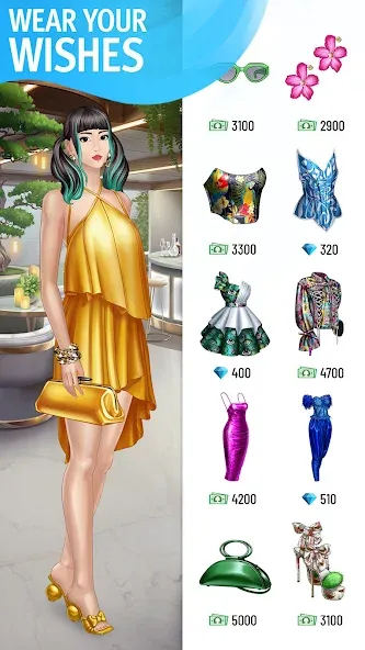 Pocket Styler: Fashion Stars бесплатно на Андроид — мод: Безлимитные деньги и все наряды — скриншот 3
