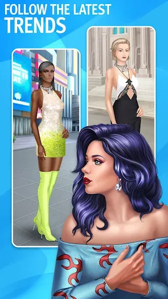 Pocket Styler: Fashion Stars бесплатно на Андроид — мод: Безлимитные деньги и все наряды — скриншот 5