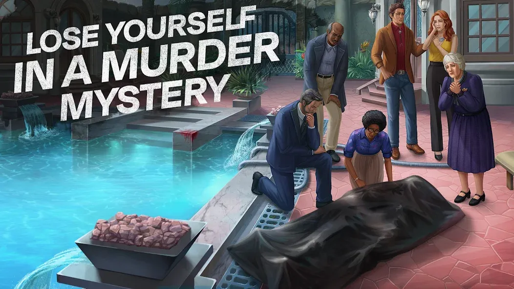 Murder by Choice: Mystery Game на телефон — скачать мод: Безлимитные подсказки и энергия — скриншот 1 Murder by Choice: Mystery Game на телефон — скачать мод: Безлимитные подсказки и энергия — скриншот 1