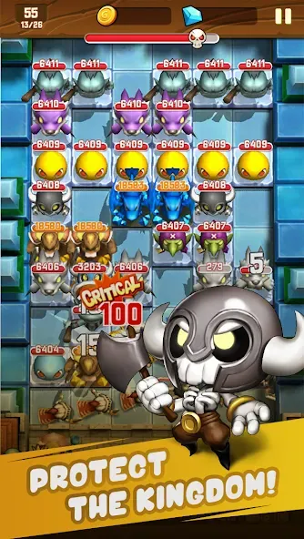 Скачать Monster Breaker Hero на Андроид с модом — Безлимитные деньги и усиленные герои — скриншот 5