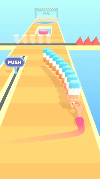 Popsicle Stack MOD APK скачать на Андроид — Безлимитные деньги и ресурсы — скриншот 3 Popsicle Stack MOD APK скачать на Андроид — Безлимитные деньги и ресурсы — скриншот 3