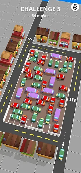 Скачать мод Car Parking Jam 3D: Move it! — Без рекламы и все машины открыты — скриншот 2 Скачать мод Car Parking Jam 3D: Move it! — Без рекламы и все машины открыты — скриншот 2
