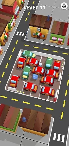 Скачать мод Car Parking Jam 3D: Move it! — Без рекламы и все машины открыты — скриншот 5 Скачать мод Car Parking Jam 3D: Move it! — Без рекламы и все машины открыты — скриншот 5