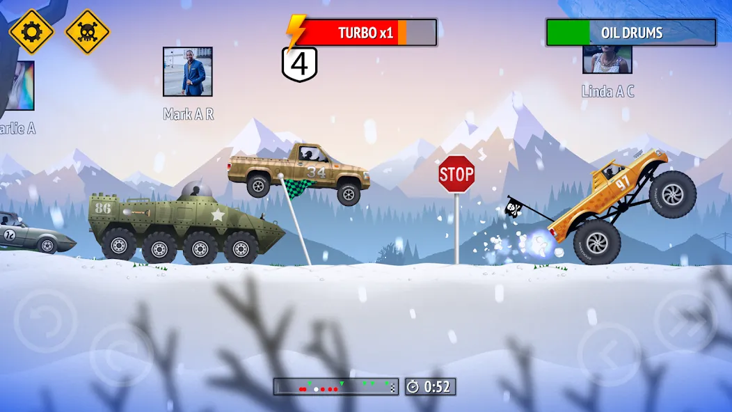 Renegade Racing — Безлимитные деньги и топливо, скачать мод APK — скриншот 1