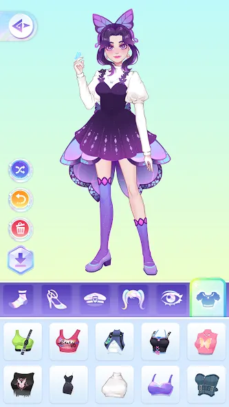 YoYa: Dress Up Fashion Girl — взломанная версия, Безлимитные монеты и все наряды — скриншот 5 YoYa: Dress Up Fashion Girl — взломанная версия, Безлимитные монеты и все наряды — скриншот 5