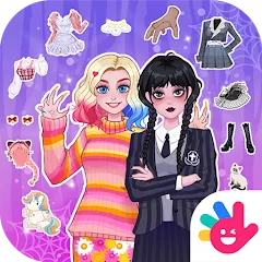 YoYa: Dress Up Fashion Girl — взломанная версия, Безлимитные монеты и все наряды