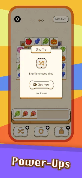Doggo Go - Meme, Match 3 Tiles на телефон — скачать мод: Безлимитные подсказки и жизни — скриншот 4 Doggo Go - Meme, Match 3 Tiles на телефон — скачать мод: Безлимитные подсказки и жизни — скриншот 4