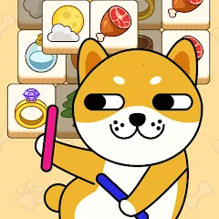 Doggo Go - Meme, Match 3 Tiles на телефон — скачать мод: Безлимитные подсказки и жизни
