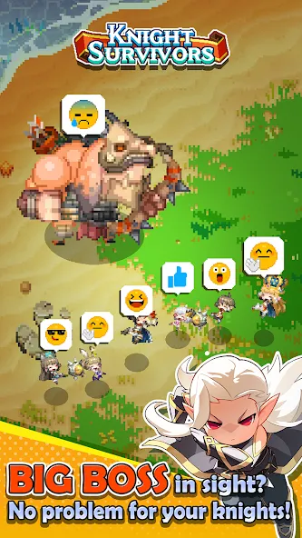 Скачать Knight Survivors бесплатно — Безлимитные монеты и усиленная броня — скриншот 2