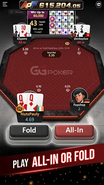 Скачать GGPoker UK - Real Online Poker последней версии — Безлимитные фишки и бонусы — скриншот 5 Скачать GGPoker UK - Real Online Poker последней версии — Безлимитные фишки и бонусы — скриншот 5