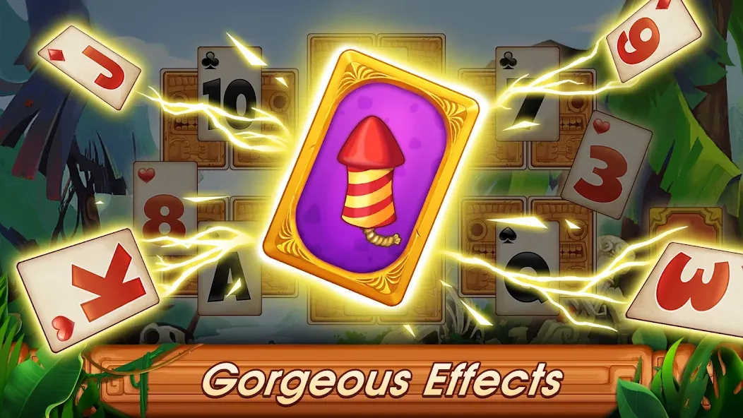 Solitaire Tripeaks: Card Games — Безлимитные монеты, подсказки и отмены, скачать мод APK — скриншот 2 Solitaire Tripeaks: Card Games — Безлимитные монеты, подсказки и отмены, скачать мод APK — скриншот 2