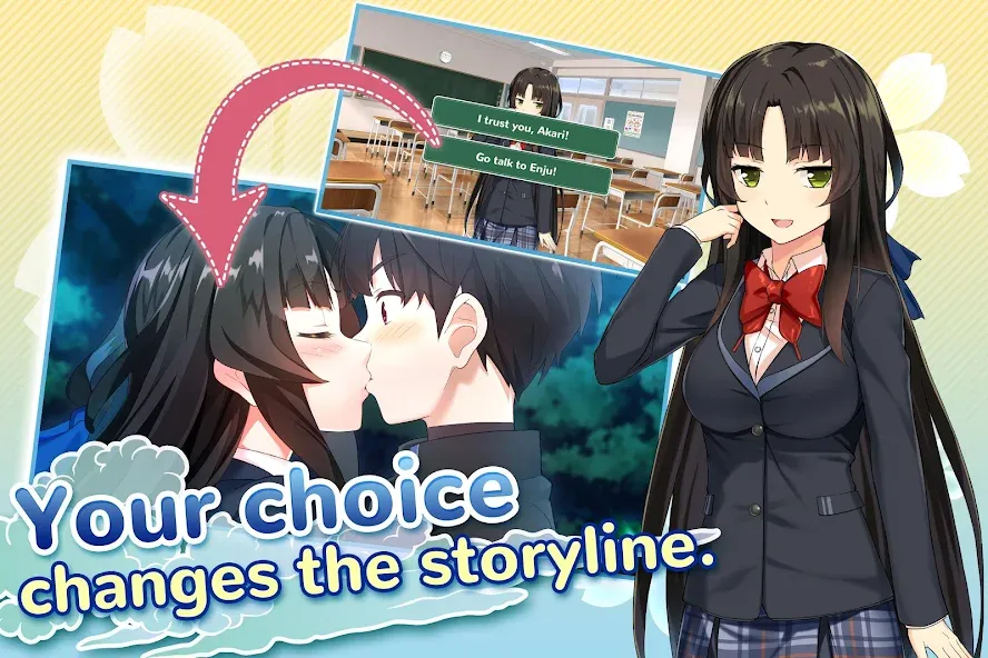 Мод Moe! Ninja Girls/Sexy School — Безлимитные деньги и все наряды, скачать APK — скриншот 4