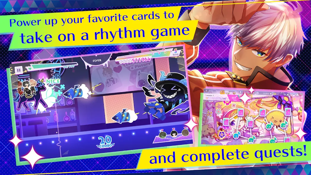 Otome Games Obey Me! NB бесплатно на Андроид — мод: Безлимитные ресурсы и открыты все уровни — скриншот 4 Otome Games Obey Me! NB бесплатно на Андроид — мод: Безлимитные ресурсы и открыты все уровни — скриншот 4