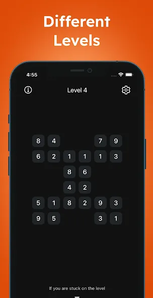 Скачать Number Match бесплатно — Безлимитные подсказки и отмена ходов — скриншот 1