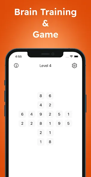 Скачать Number Match бесплатно — Безлимитные подсказки и отмена ходов — скриншот 3