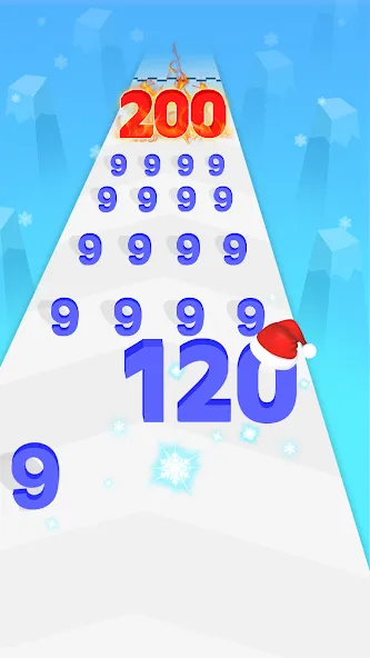 Number Merge: Run Master 3D — Безлимитные деньги и все уровни, скачать мод APK — скриншот 2