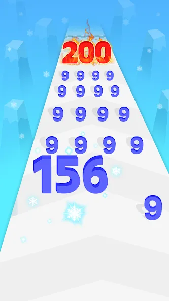 Number Merge: Run Master 3D — Безлимитные деньги и все уровни, скачать мод APK — скриншот 3