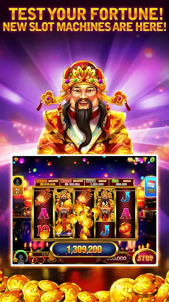 Скачать Cash Bay Casino - Slots game Mod APK — Безлимитные монеты и бесплатные вращения — скриншот 2