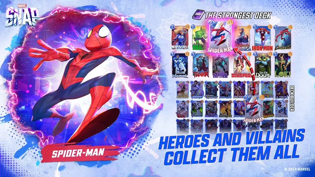 Скачать MARVEL SNAP — Безлимитные ресурсы и все карты — скриншот 3 Скачать MARVEL SNAP — Безлимитные ресурсы и все карты — скриншот 3