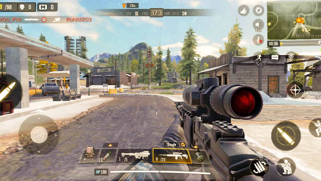 Cover Target: Offline Sniper бесплатно на Андроид — мод: Безлимитные патроны и точная стрельба — скриншот 2 Cover Target: Offline Sniper бесплатно на Андроид — мод: Безлимитные патроны и точная стрельба — скриншот 2