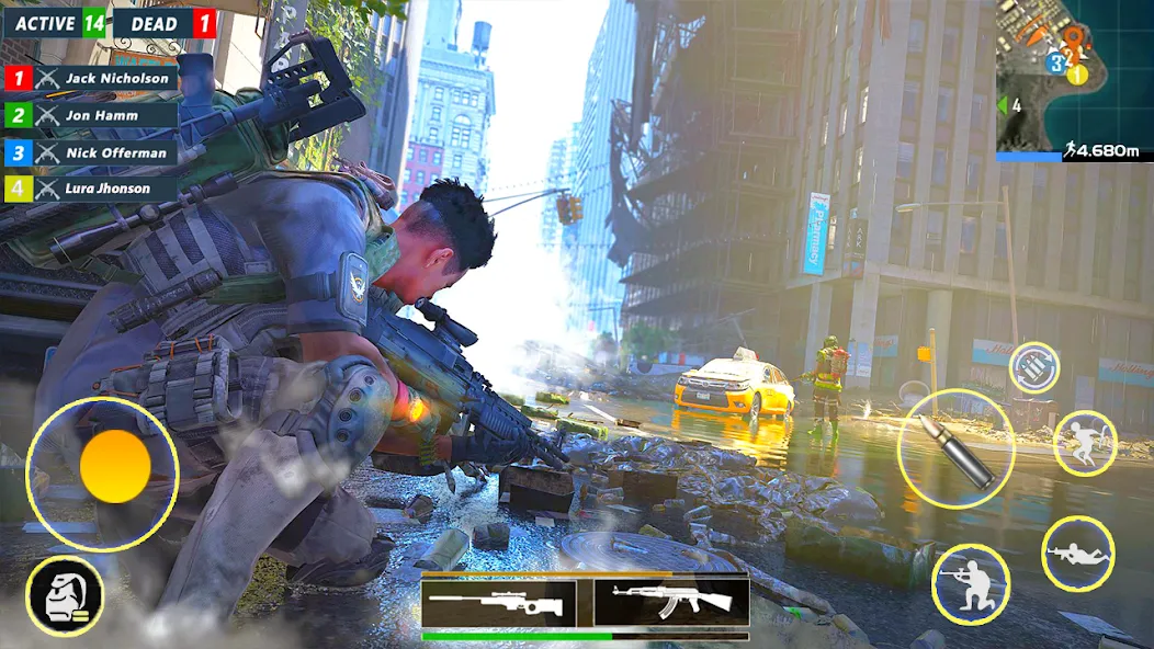 Мод Encounter Ops: Survival Forces — Безлимитные ресурсы и усиленное оружие, скачать APK — скриншот 2 Мод Encounter Ops: Survival Forces — Безлимитные ресурсы и усиленное оружие, скачать APK — скриншот 2
