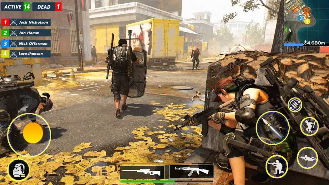 Мод Encounter Ops: Survival Forces — Безлимитные ресурсы и усиленное оружие, скачать APK — скриншот 5 Мод Encounter Ops: Survival Forces — Безлимитные ресурсы и усиленное оружие, скачать APK — скриншот 5