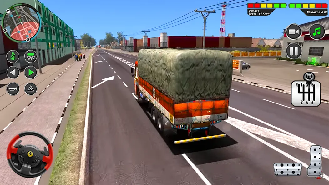 Indian Heavy Truck Delivery 3D MOD APK скачать на Андроид — Безлимитные деньги и все грузовики — скриншот 2 Indian Heavy Truck Delivery 3D MOD APK скачать на Андроид — Безлимитные деньги и все грузовики — скриншот 2