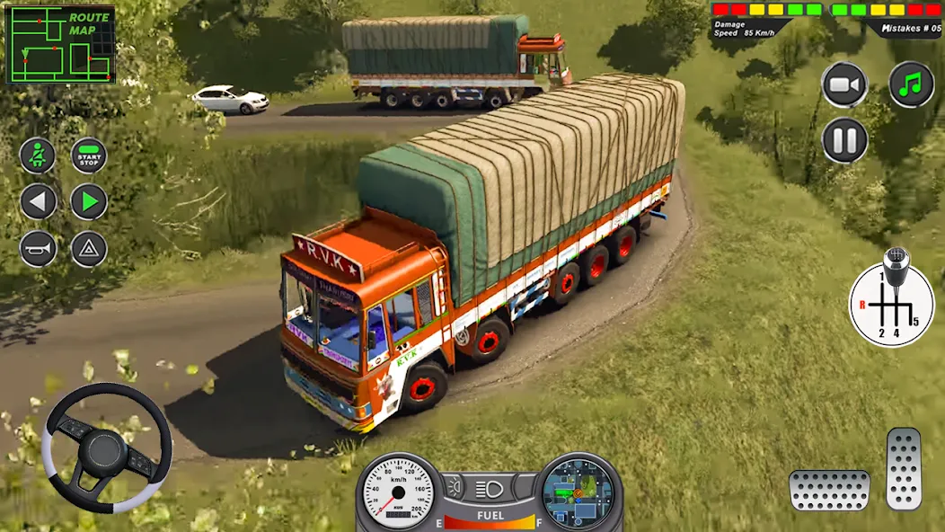 Indian Heavy Truck Delivery 3D MOD APK скачать на Андроид — Безлимитные деньги и все грузовики — скриншот 3 Indian Heavy Truck Delivery 3D MOD APK скачать на Андроид — Безлимитные деньги и все грузовики — скриншот 3