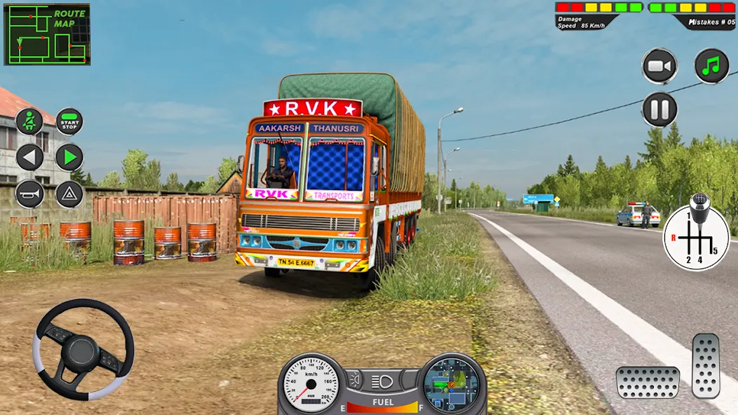 Indian Heavy Truck Delivery 3D MOD APK скачать на Андроид — Безлимитные деньги и все грузовики — скриншот 5 Indian Heavy Truck Delivery 3D MOD APK скачать на Андроид — Безлимитные деньги и все грузовики — скриншот 5