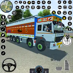 Indian Heavy Truck Delivery 3D MOD APK скачать на Андроид — Безлимитные деньги и все грузовики